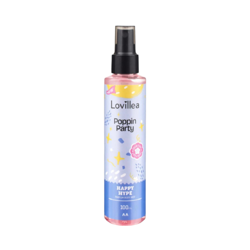 LOVILLEA Happy Hype Body Mist Poppin Party - 100ml