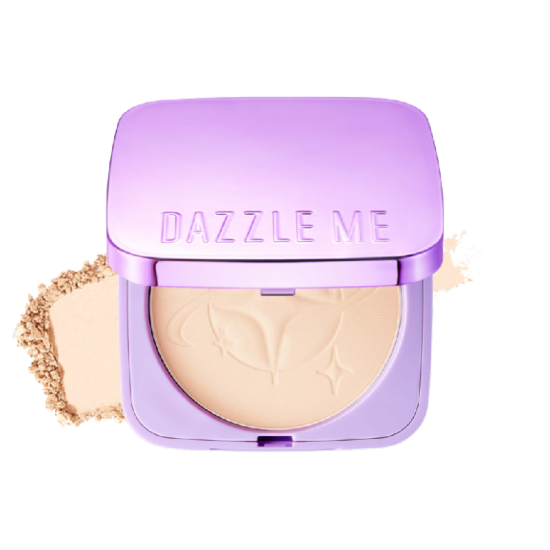 DAZZLE ME Cover Serum Powder Foundation SPF35 PA++ C03 Cool Vanilla - 6gr