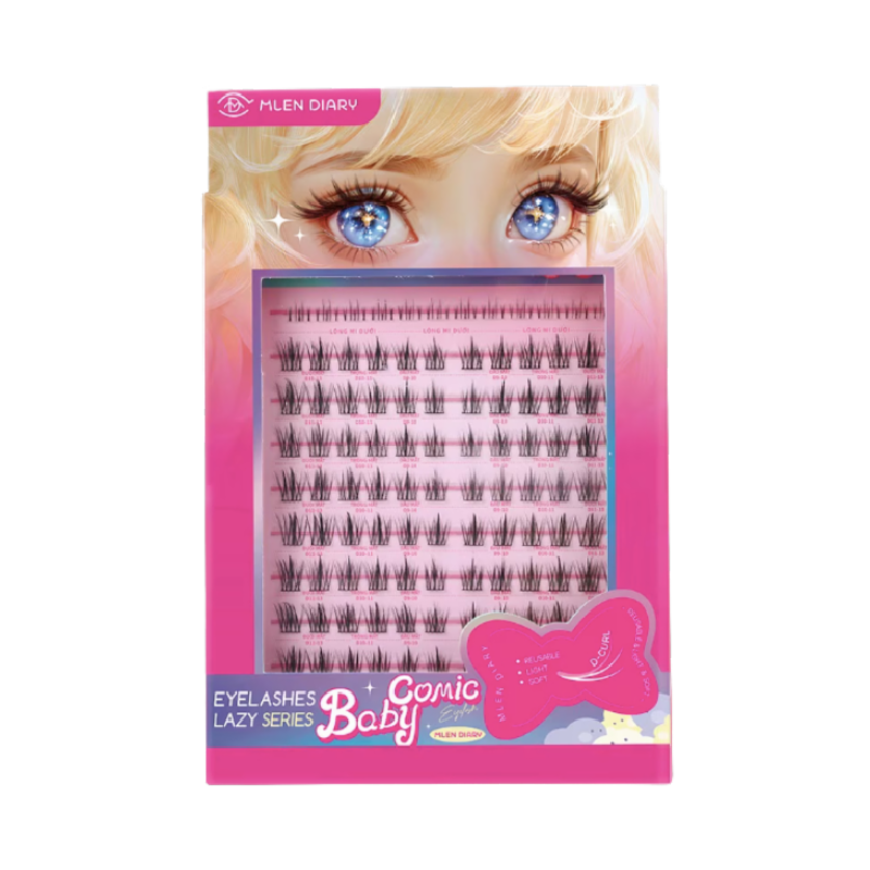 MLEN DIARY Baby Comic Lashes Large