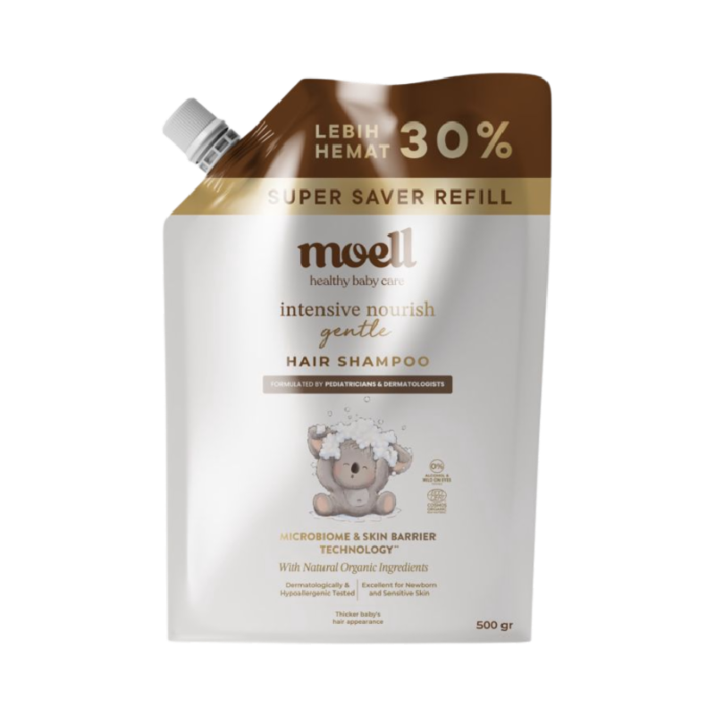 MOELL Intensive Nourish Hair Shampoo Refill - 500gr