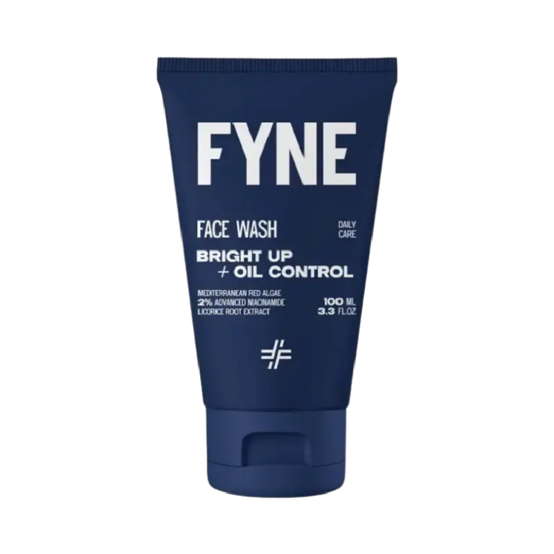FYNE BY HANASUI Bright Up + Oil Control Face Wash - 100ml