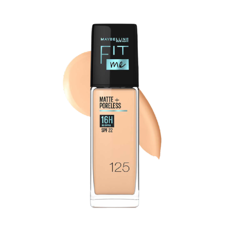 MAYBELLINE Fit Me Matte Poreless Oil Control Foundation 125 - 30ml