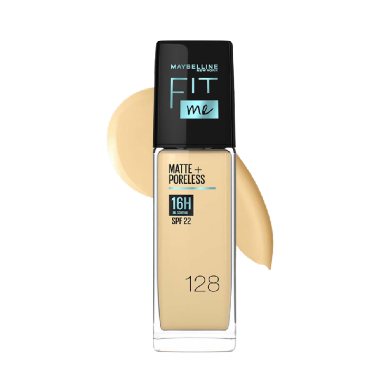 MAYBELLINE Fit Me Matte Poreless Oil Control Foundation 128 - 30ml