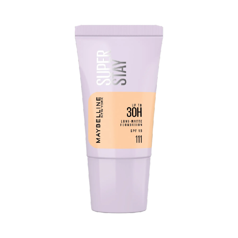 MAYBELLINE Superstay Lumi Matte Liquid Foundation Tube 111 - 18ml