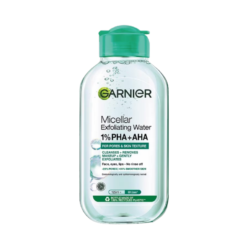 GARNIER Micellar Water Exfoliating - 125ml