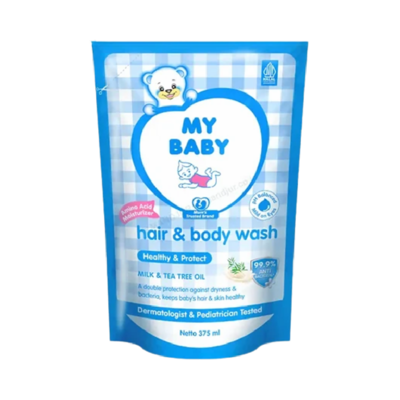 MY BABY Hair & Body Wash Refill Healty Protect - 400ml