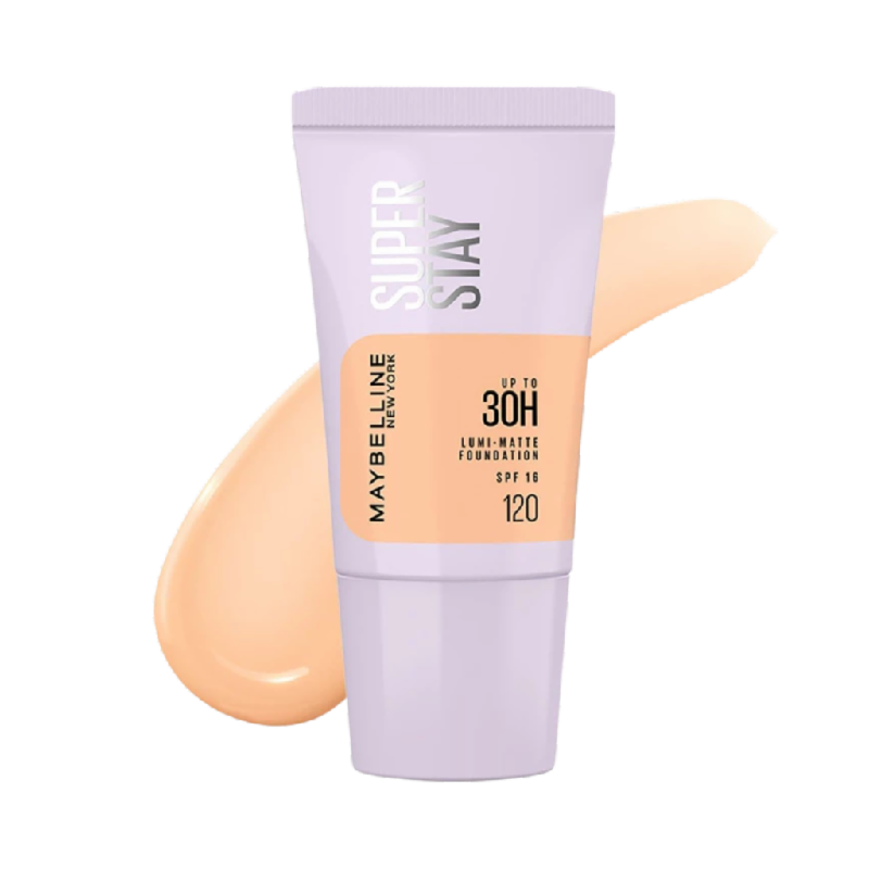 MAYBELLINE Superstay Lumi Matte Liquid Foundation Tube 120 - 18ml