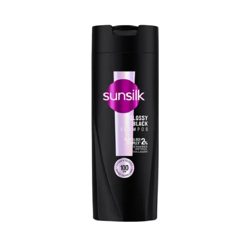 SUNSILK Shampoo Glossy Black - 70ml