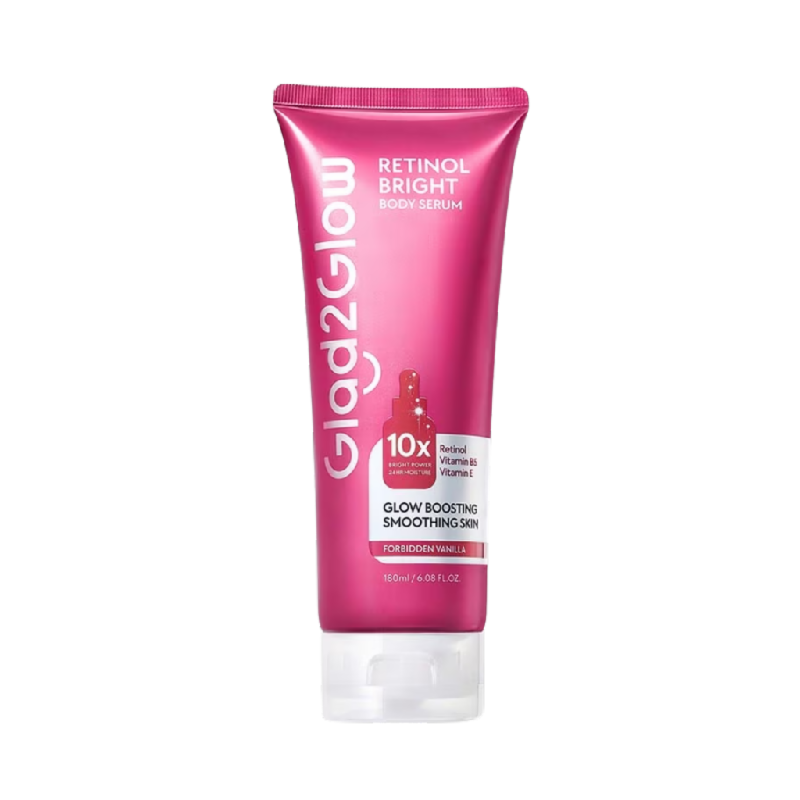 GLAD2GLOW Retinol Brightening Body Serum - 180ml