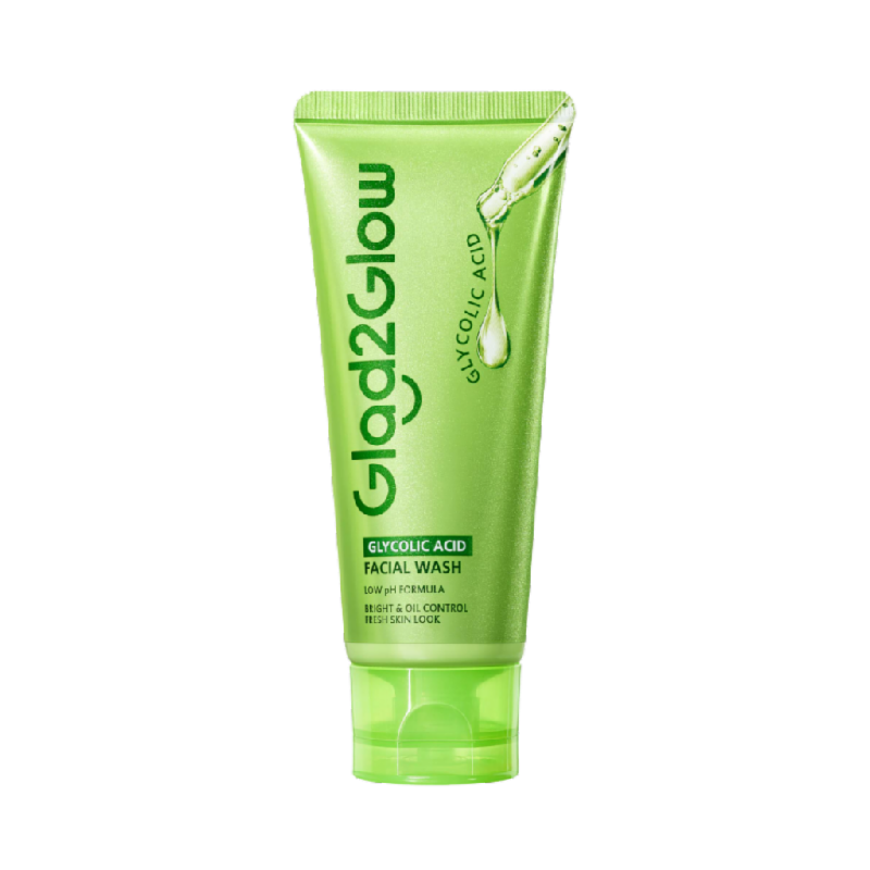 GLAD2GLOW Glycolic Acid Facial Wash - 70gr
