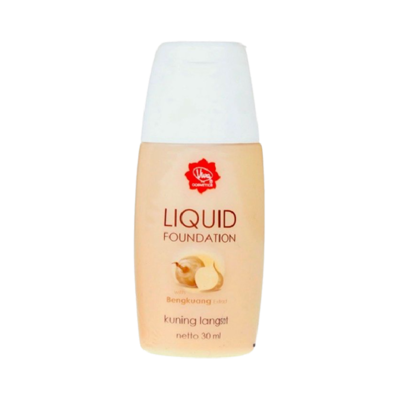VIVA Liquid Foundation Bengkuang Extract Kuning Langsat - 30ml