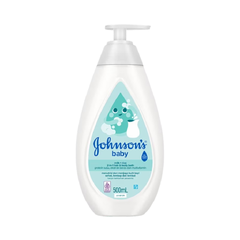 JOHNSON Baby Bath Milk + Rice - 500ml