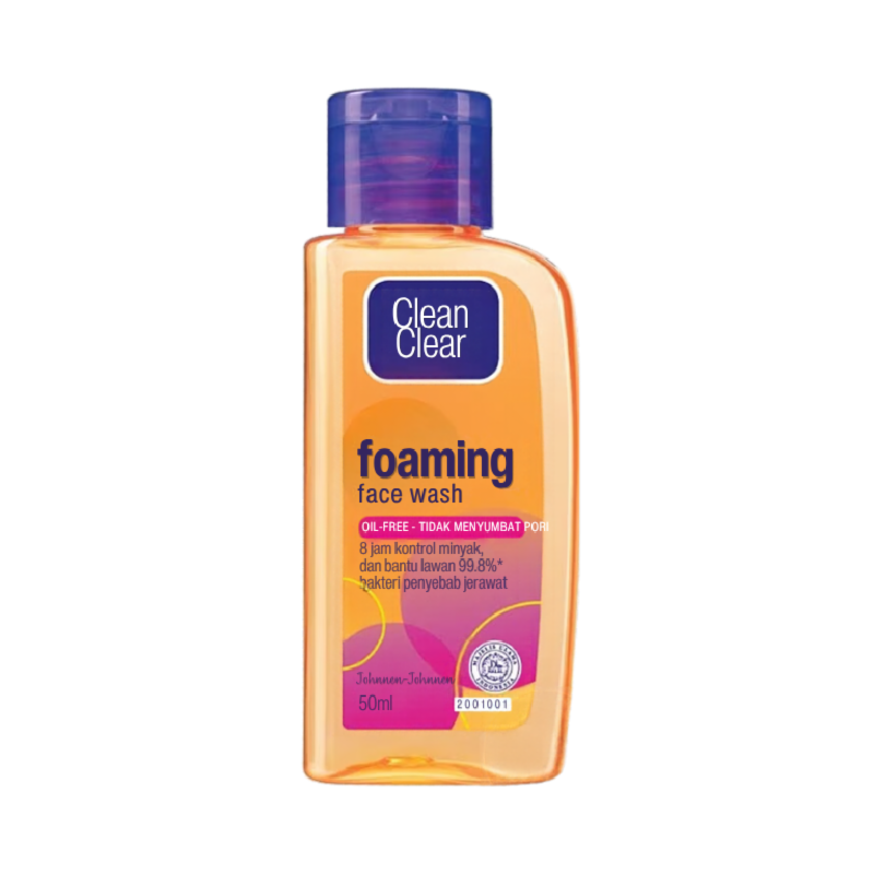 CLEAN & CLEAR Foaming Face Wash - 50ml