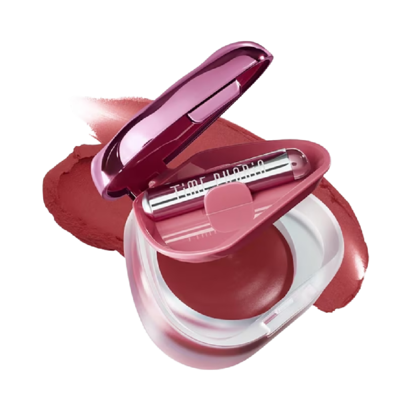 TIME PHORIA Orbita Lip And Cheek Blurring Pot 004 Vulcan - 4gr