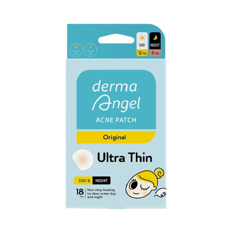 DERMA ANGEL Acne Patch Original Day & Night - 18pcs
