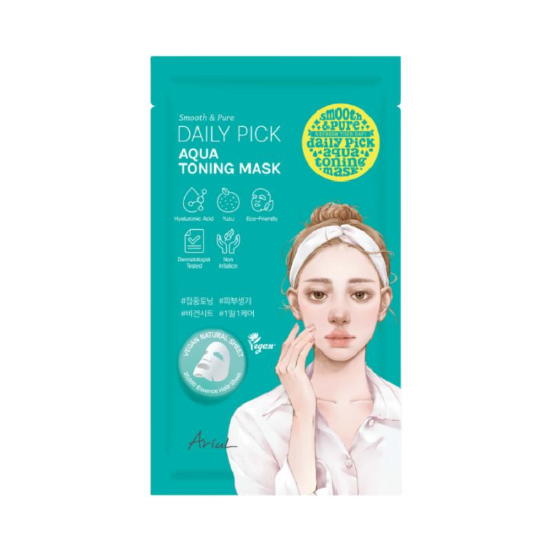 ARIUL Smooth & Pure Daily Pick Aqua Toning Mask - 20ml