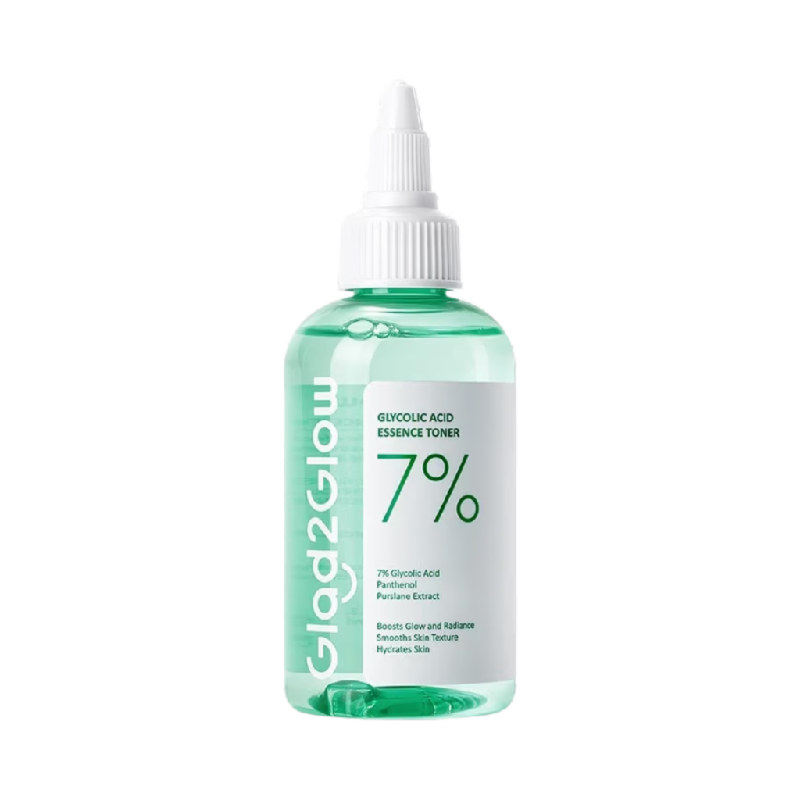 GLAD2GLOW 7% Glycolic Acid Essence Toner - 100ml