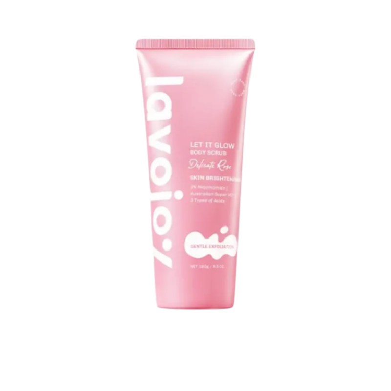 LAVOJOY Let It Glow Body Scrub Delicate Rose - 180ml