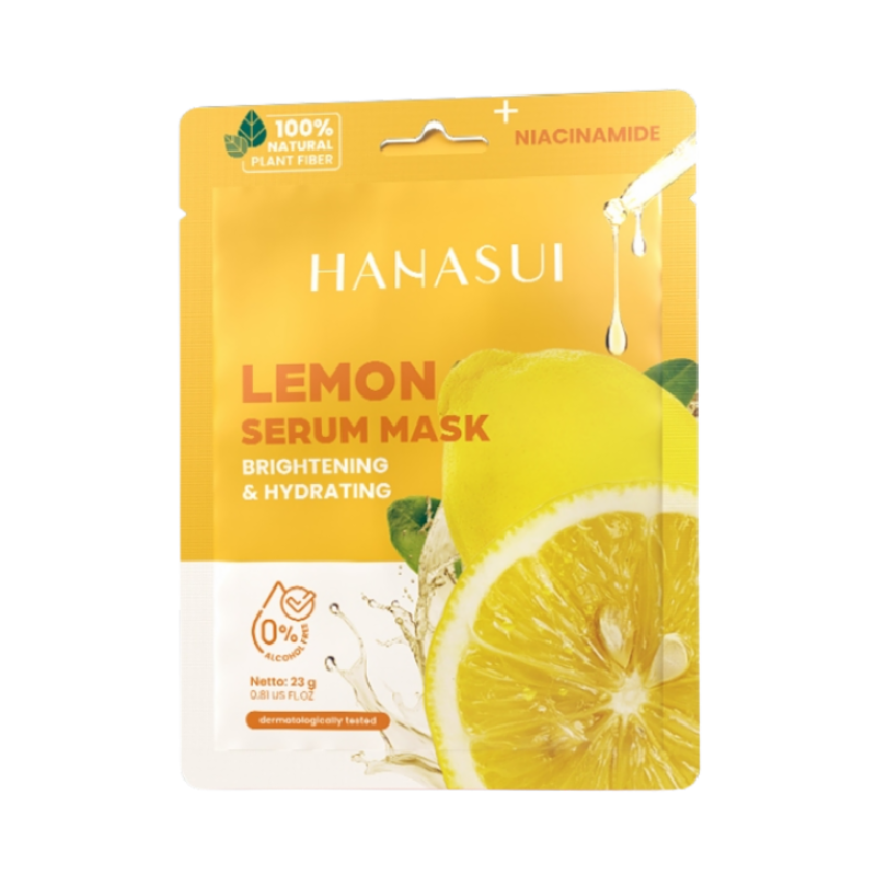 HANASUI Sheet Mask Lemon - 23gr