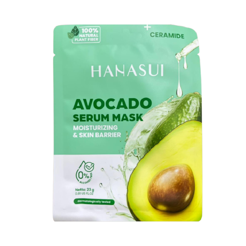 HANASUI Sheet Mask Avocado - 23gr