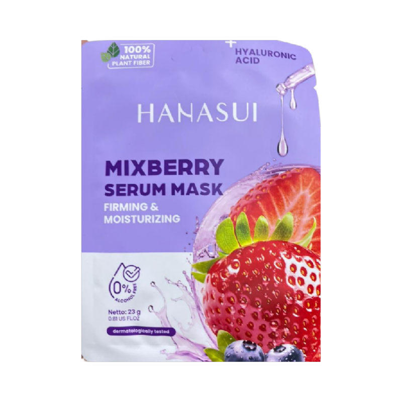 HANASUI Sheet Mask Mixberry - 23gr