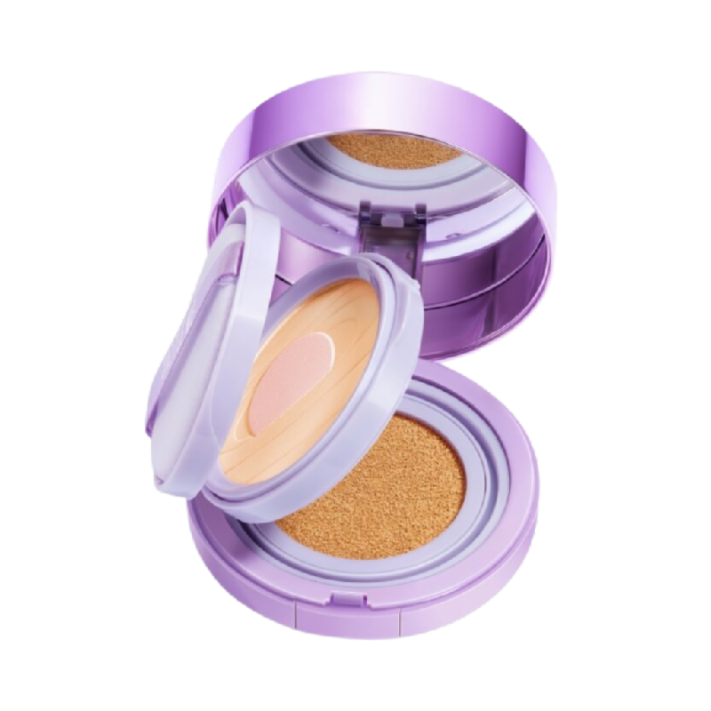 DAZZLE ME Cover Me 4in1 Serum Cushion Powder N02 Natural Beige - 10gr+6gr