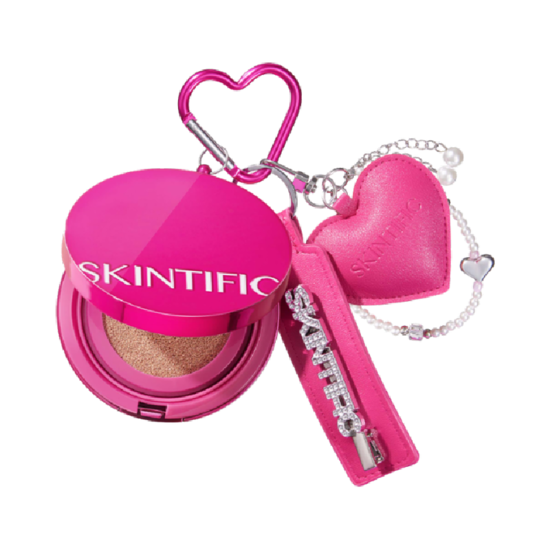 SKINTIFIC Cover Glow Perfect Cushion Charm Set 04 Beige - 11gr