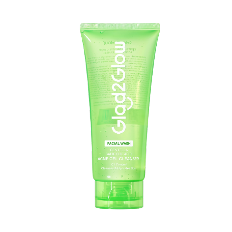GLAD2GLOW Centella Acne Gel Cleanser - 100ml