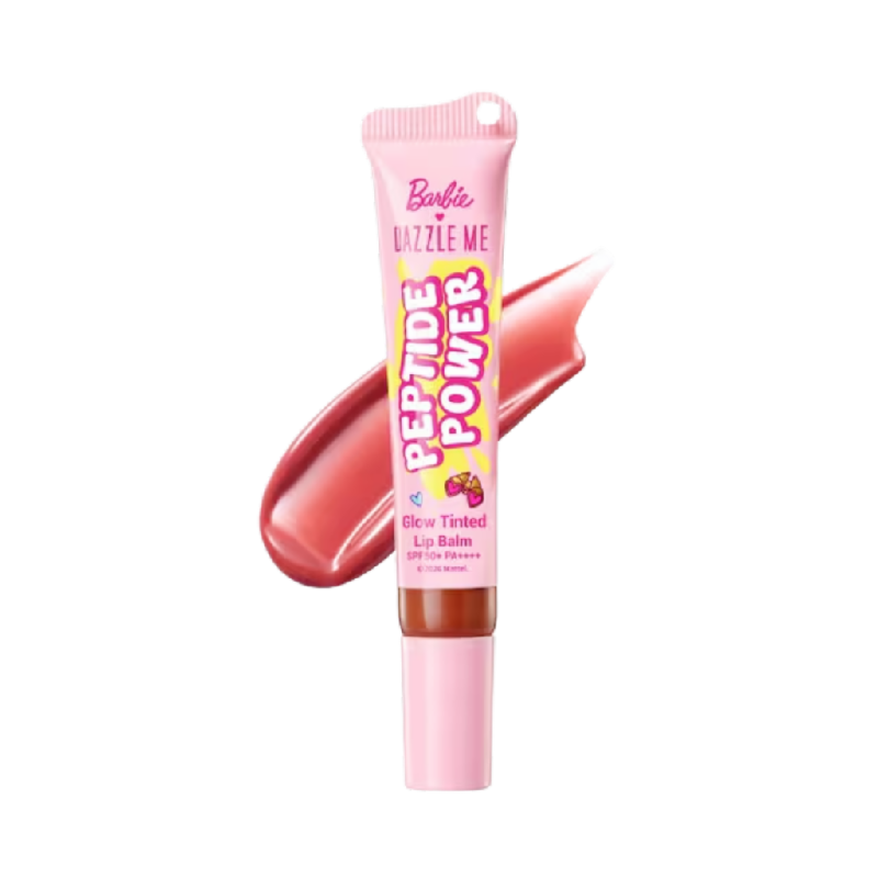 DAZZLE ME X Barbie Glow Tinted Lip Balm P02 Rosy Bloom - 8gr
