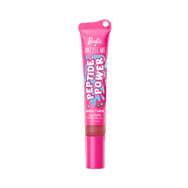 DAZZLE ME X Barbie Matte Tinted Lip Balm RN03 Mauve mellow - 8gr