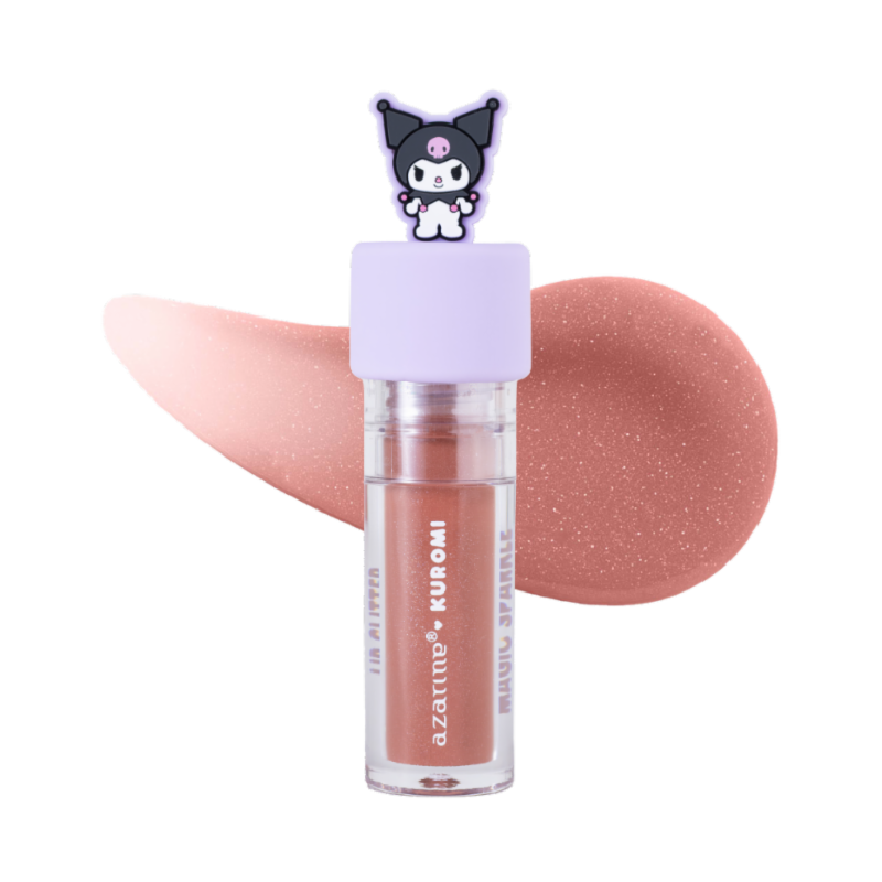 AZARINE Magic Sparkle Lip Glitter 01 Naughty Choco - 2.5ml