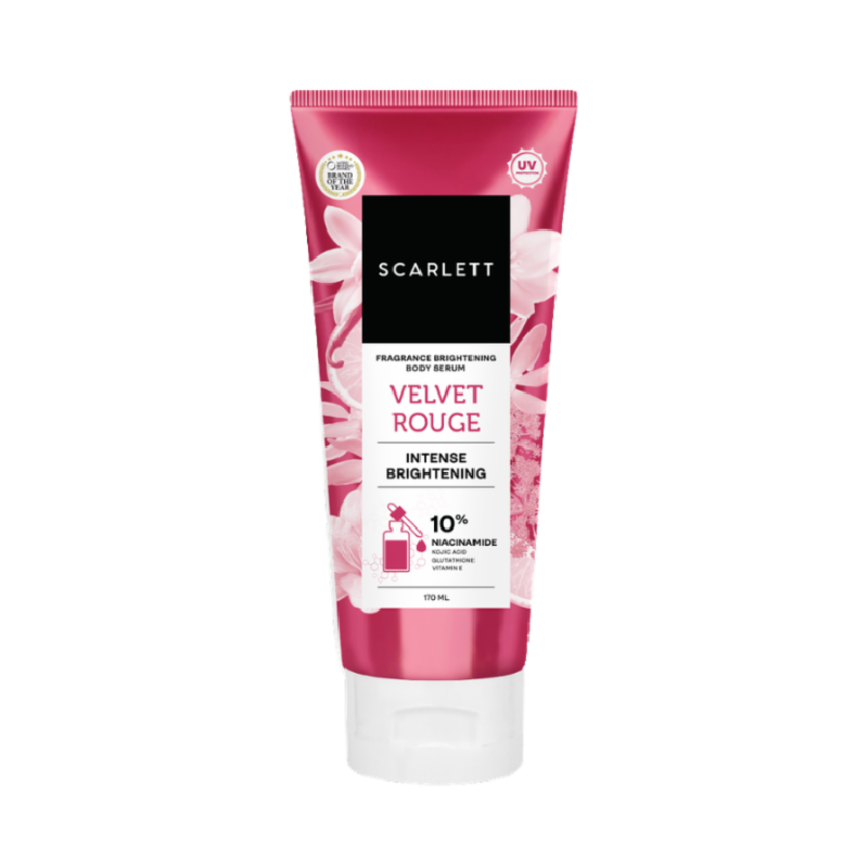 SCARLETT Fragance Brightening Body Serum Velvet Rouge - 100ml