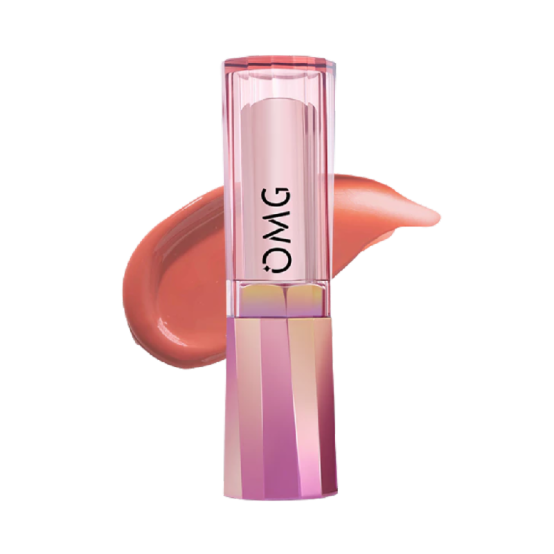 OMG Gloss Up Tinted Lip Balm 04 Peach Mode - 3.5gr