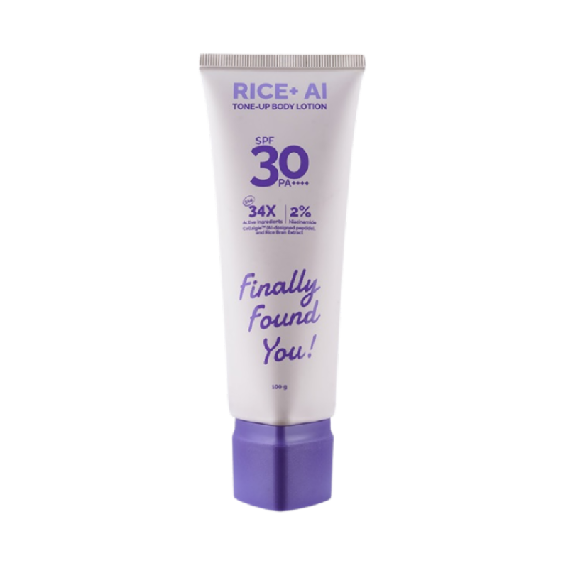 FINALLY FOUND YOU Rice Tone Up Body Lotion SPF 30 - 100gr