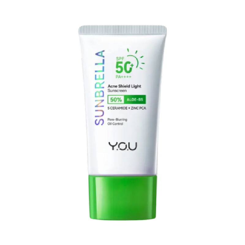 YOU Sunbrella 50% Aloe B5 Acne Shield Light Sunscreen SPF 50 - 40ml