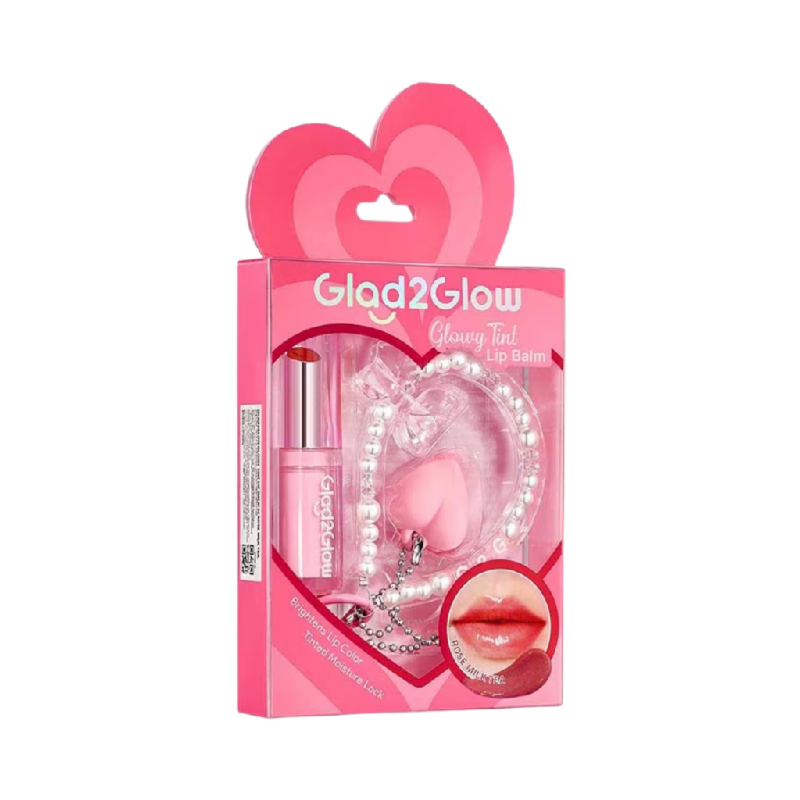 GLAD2GLOW Glowy Lip Balm 04 Rose Milktea - 3gr