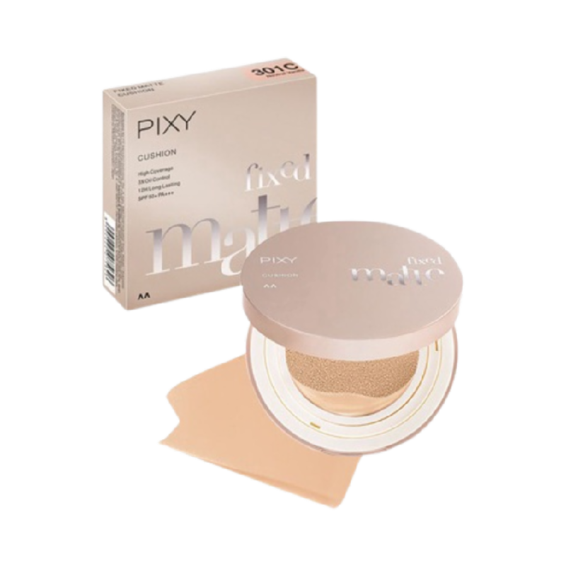PIXY Fixed Matte Cushion 301C Neutral Vanilla - 11gr