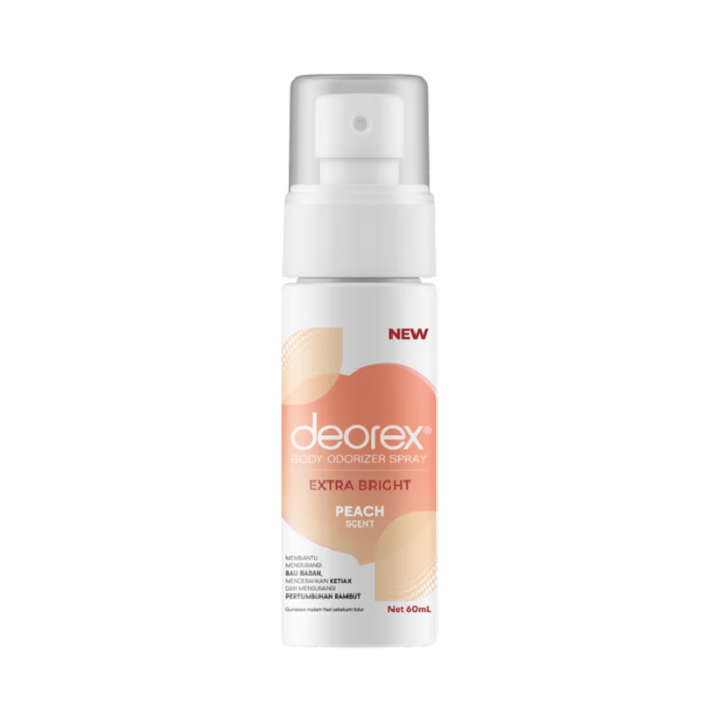 DEOREX Body Odorizer Spray Peach Scent - 60ml