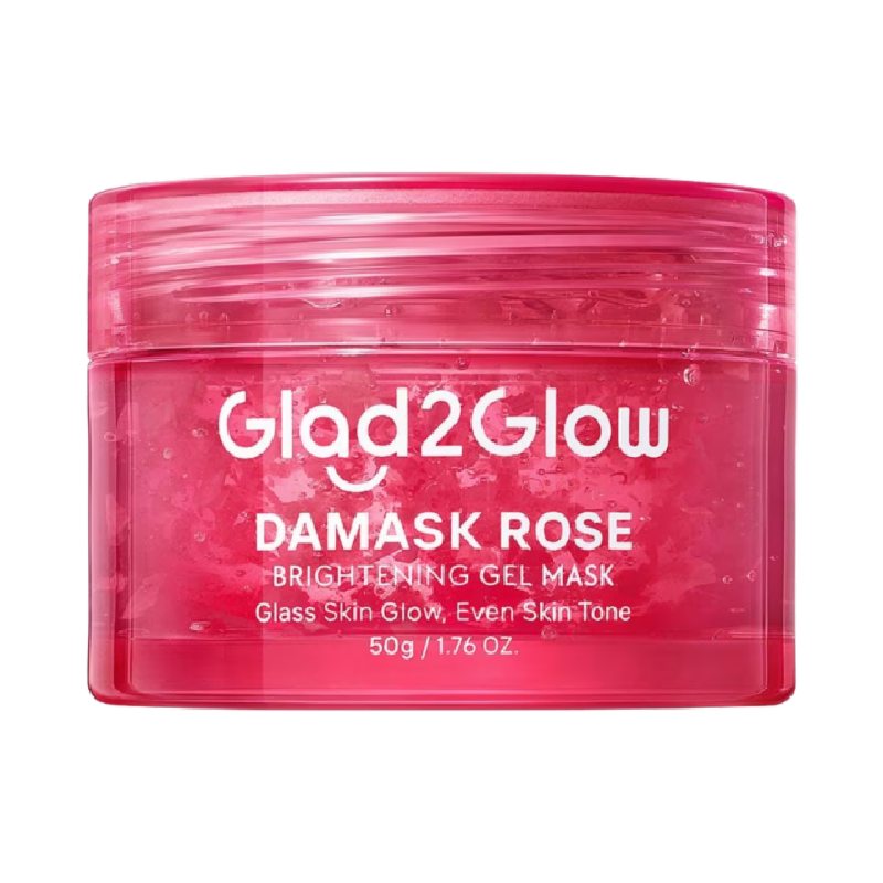 GLAD2GLOW Damask Rose Gel Mask - 50gr