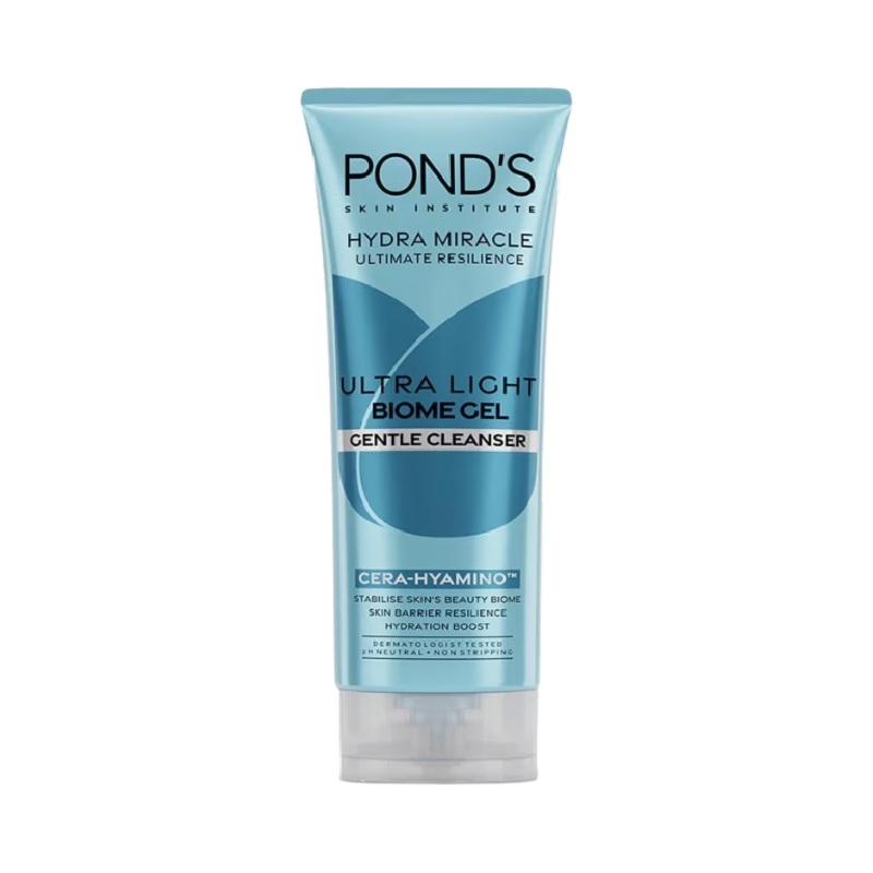 PONDS Bright Miracle Ultra Light Biome Gel Gentle Cleanser - 90gr