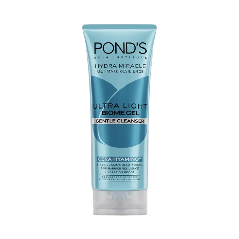 PONDS Hydra Miracle Ultra Light Biome Gel Gentle Cleanser - 90gr