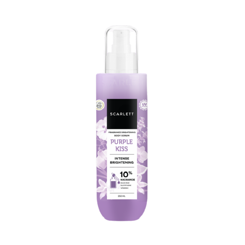 SCARLETT Fragance Brightening Body Serum Purple Kiss - 250ml
