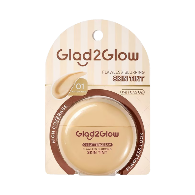 GLAD2GLOW Flawless Blur Skin Tint 01 Butter Cream Mini - 15gr