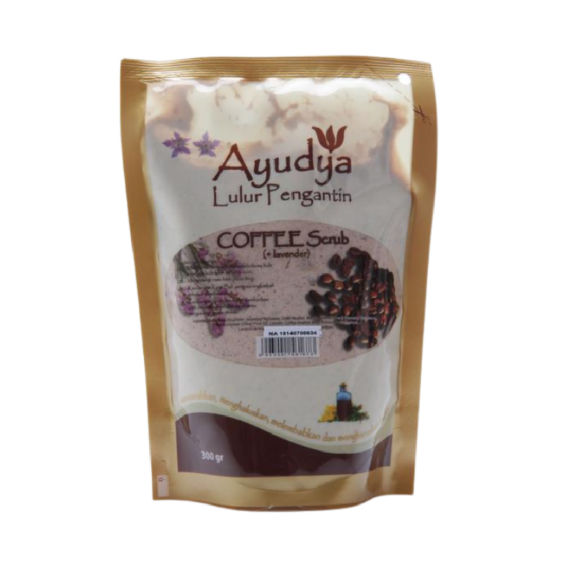 AYUDYA Lulur Mandi Coffee + Lavender Scrub Refill - 300gr
