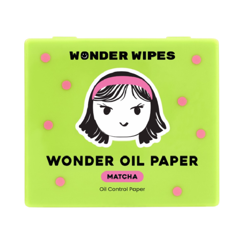 WONDER WIPES Wonder Oil Paper Matcha Refill - 50s+50s