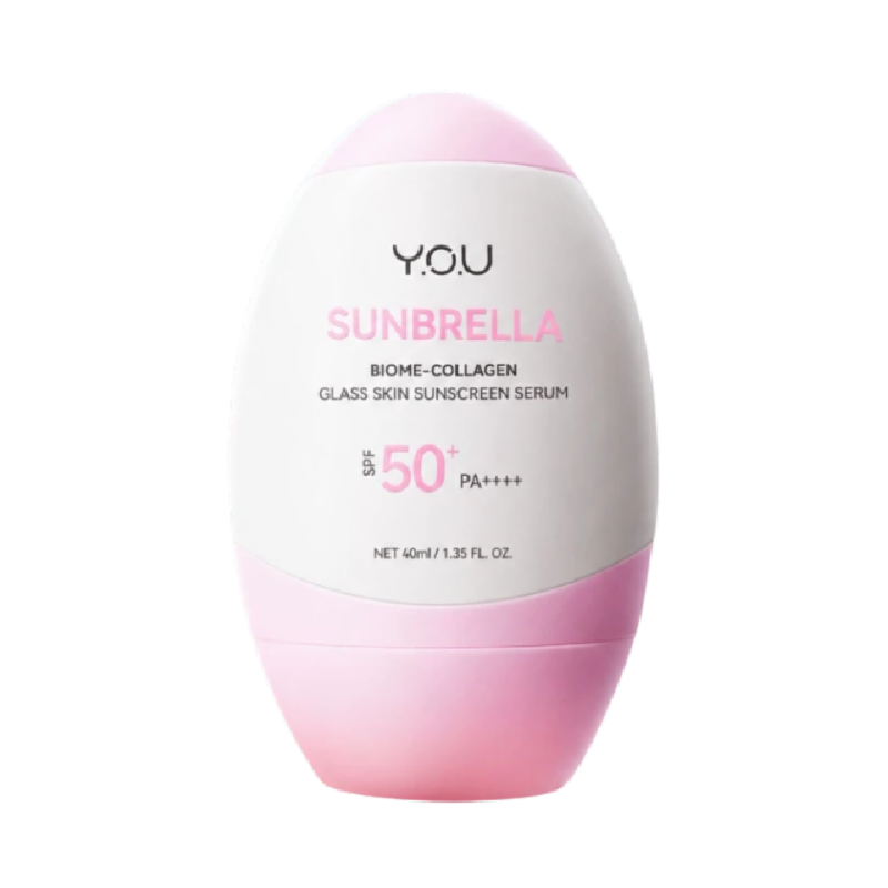 YOU Sunbrella Biome Collagen Glass Skin Sunscreen Serum SPF 50 - 40ml