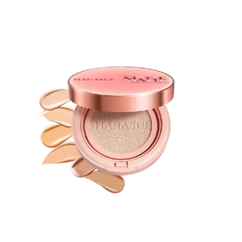 HANASUI Daily Glow Serum Cushion SPF 50 N22 Creme Beige - 12gr