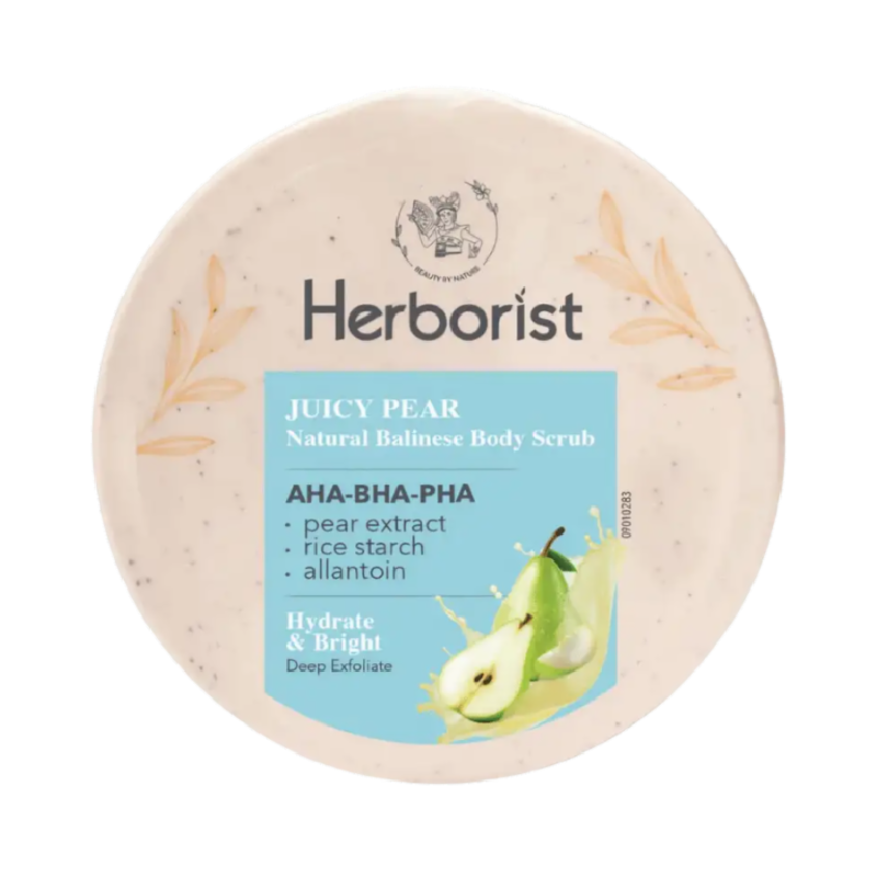HERBORIST Natural Balinese Body Scrub Juicy Pear - 200gr