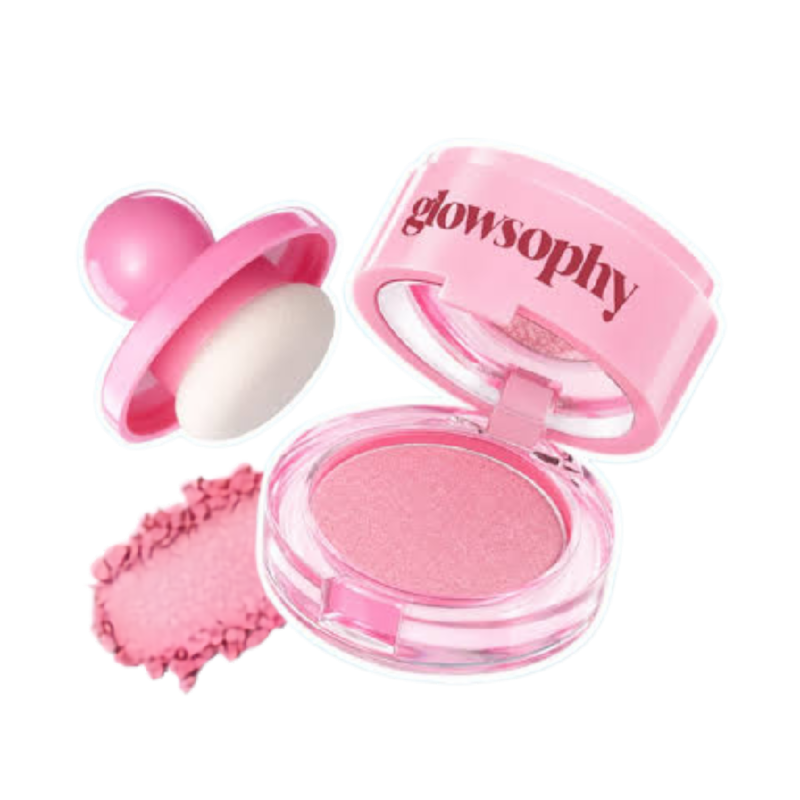 GLOWSOPHY Soft Flush Powder Blush 03 Guava Flush - 3gr