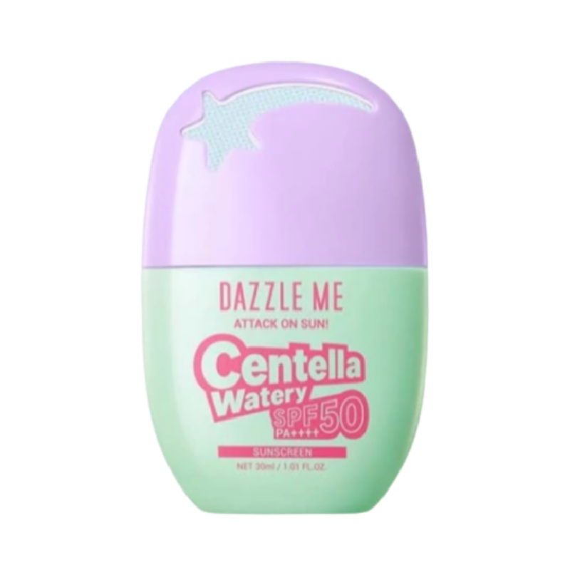 DAZZLE ME Attack On Sun! Centella Watery Sunscreen SPF 50 - 30ml